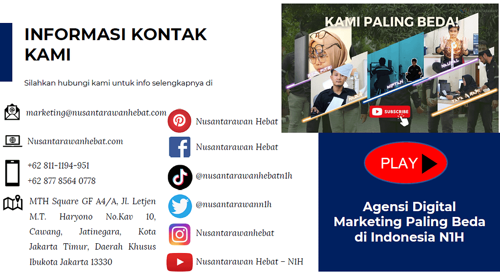 Kontak Nusantarawan Hebat N1H